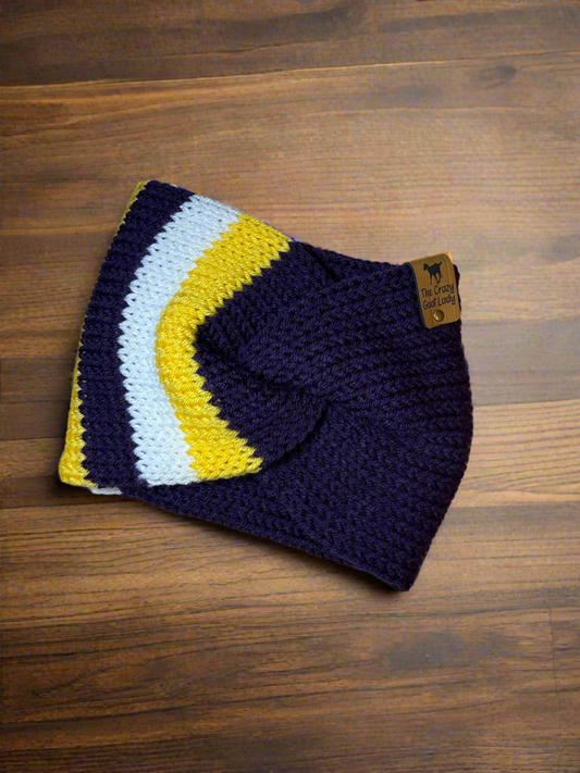 Twisted Head Wrap, Large (Vikings)