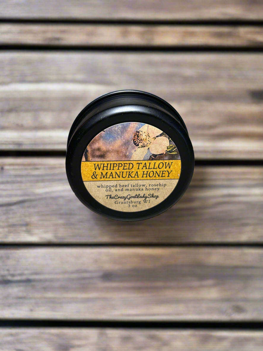 Whipped Tallow & Manuka Honey