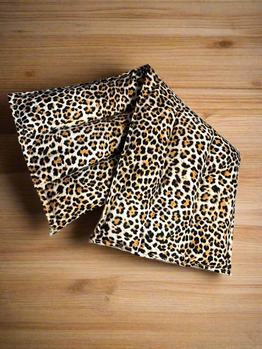 Therapeutic Back Wrap Leopard Print