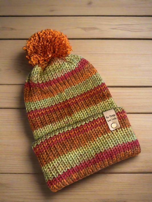 Beanie, Medium (striped)