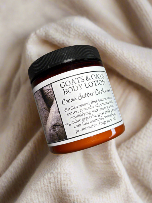 Goats & Oats Body Lotion, Cocoa Butter Cashmere