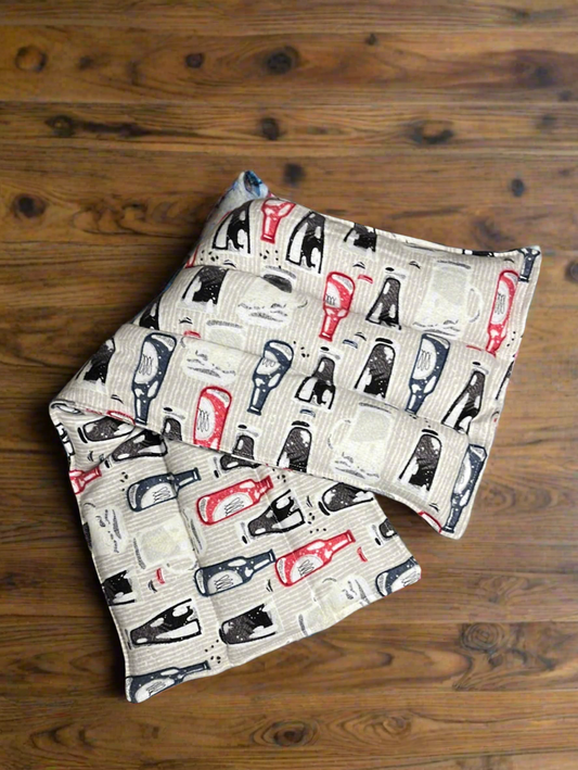 Therapeutic Back Wrap, Beer Bottles