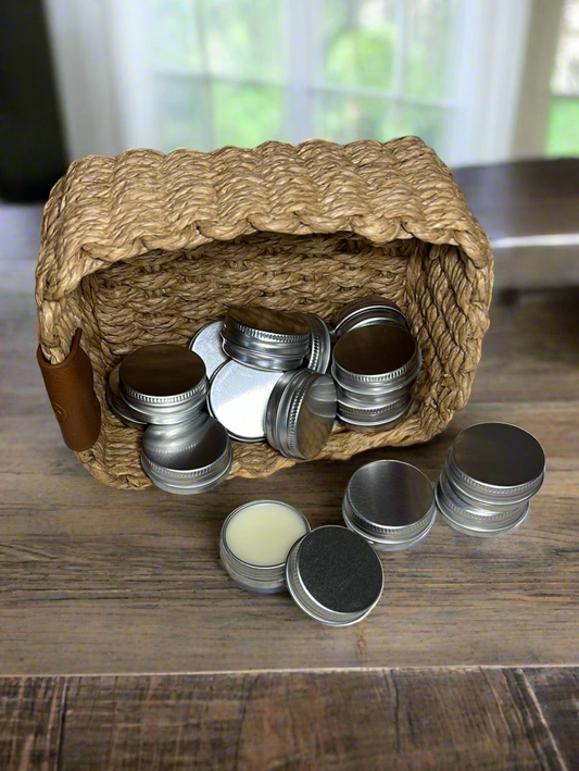 Tallow and honey lip balm