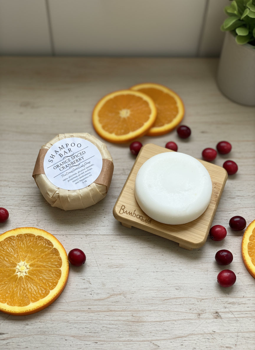 Shampoo Bar, Orange Spiced Cranberry