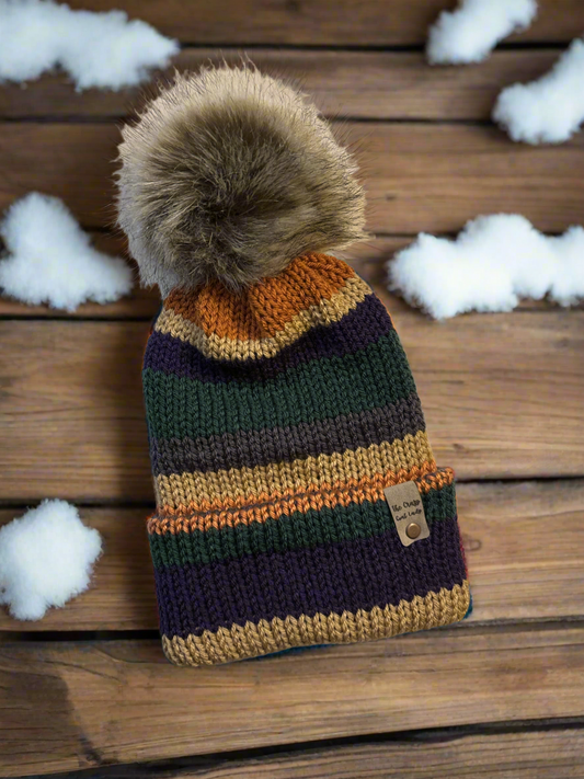 Nanas Attic Collection, Brimmed Beanie, Large