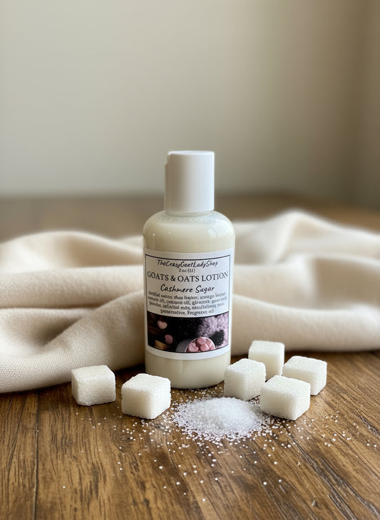 Goats & Oats Lotion Teaser Cashmere Sugar