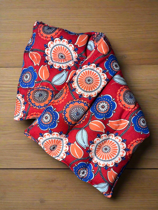 Therapeutic Back Wrap, Coral Floral