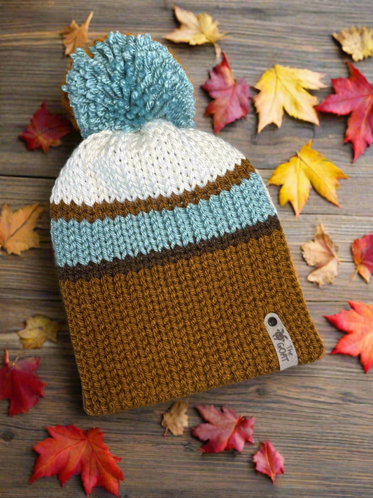 Bonfire Beanie, XS Infant (brown)