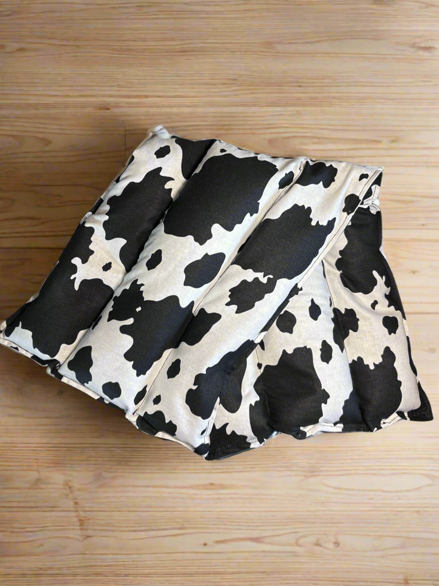 Therapeutic Back Wrap, Cow Print