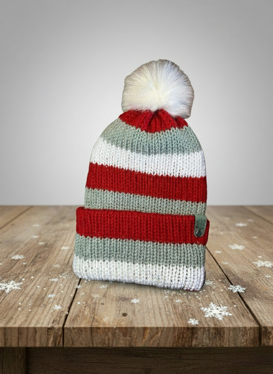 Brimmed Beanie, Large (Red)