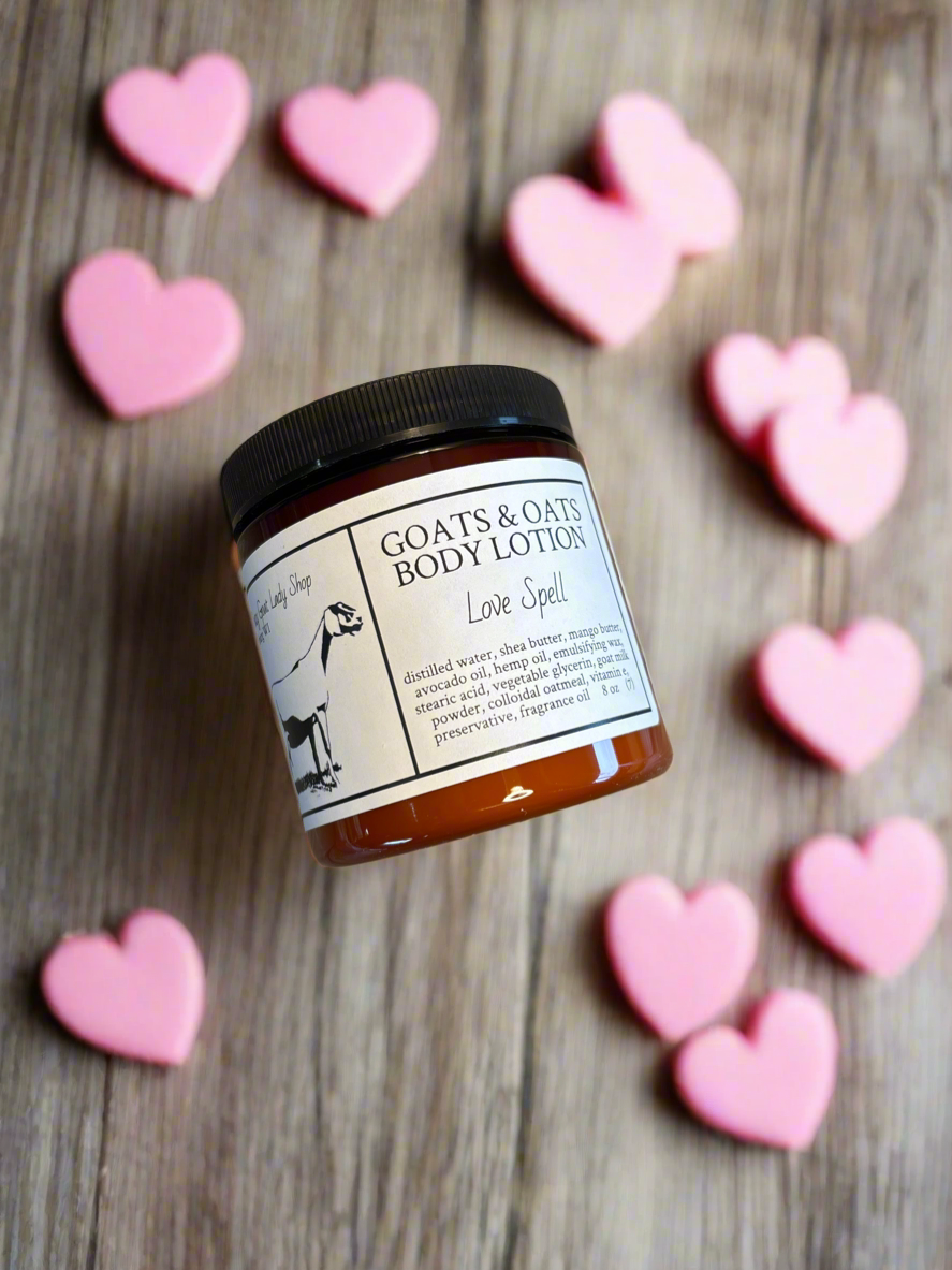 Love spell goat milk lotion