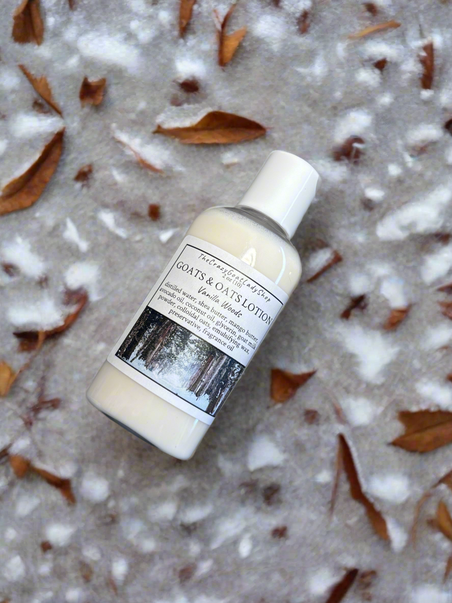 Goats & Oats Lotion Teaser Vanilla Woods