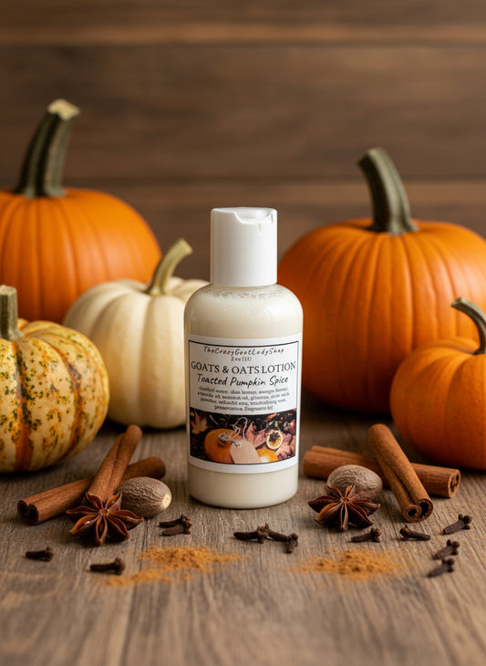 Goats & Oats Lotion Teaser Toasted Pumpkin Spice