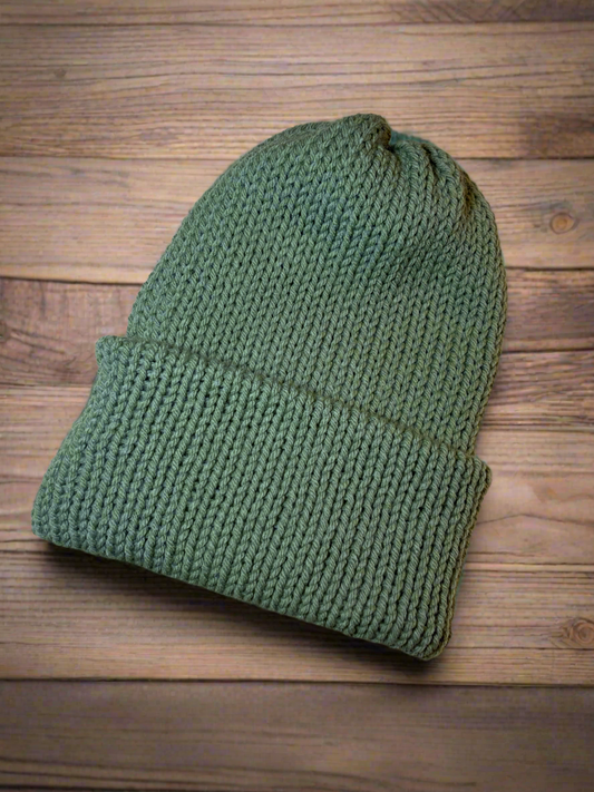 Beanie, Adult Mens (green)