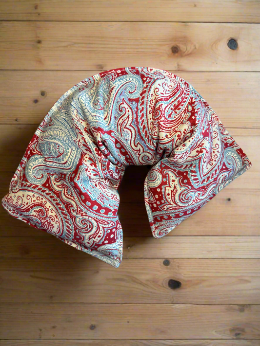 BIG Therapeutic Bag, Red/Blue Paisley