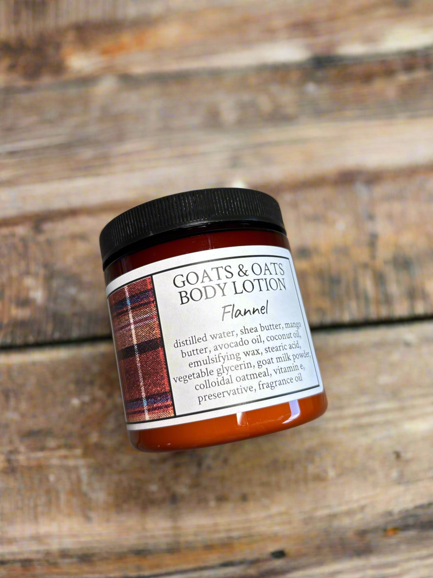 Goats & Oats Body Lotion, Flannel
