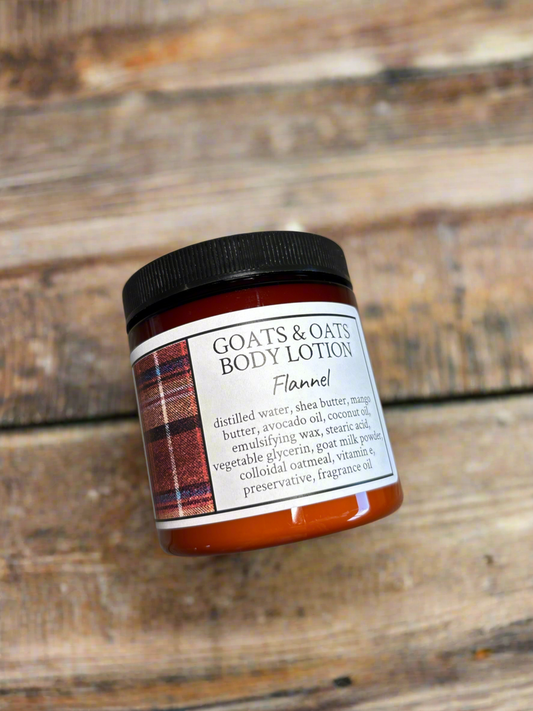 Goats & Oats Body Lotion, Flannel