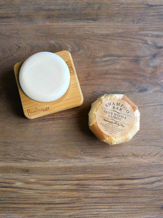 Shampoo Bar, Olive Wood & Cypress