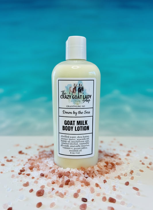 Goat Milk Body Lotion,  Down by the Sea