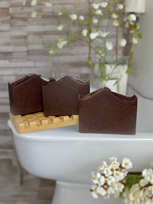**SALE** Handmade Butter Bar Soap, Toasted Hazelnut