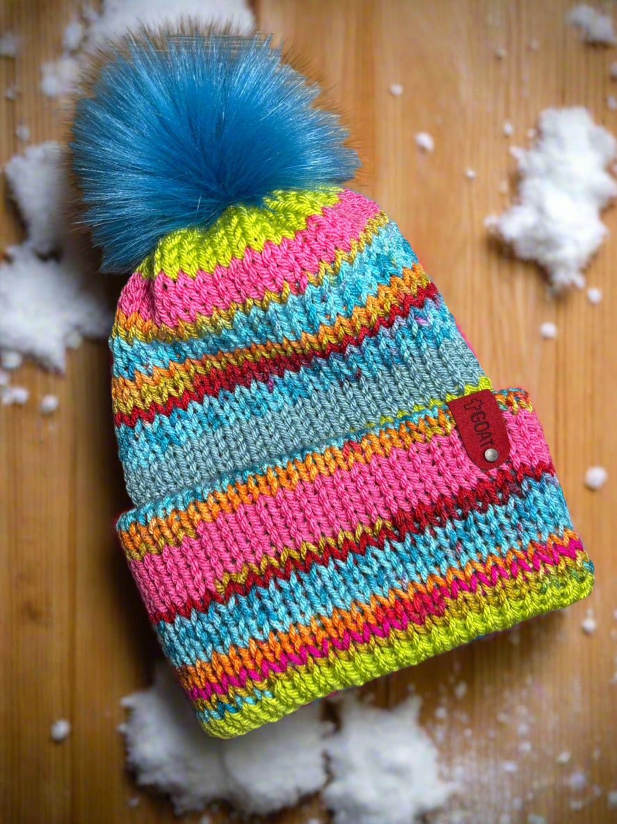 Handmade winter beanie child