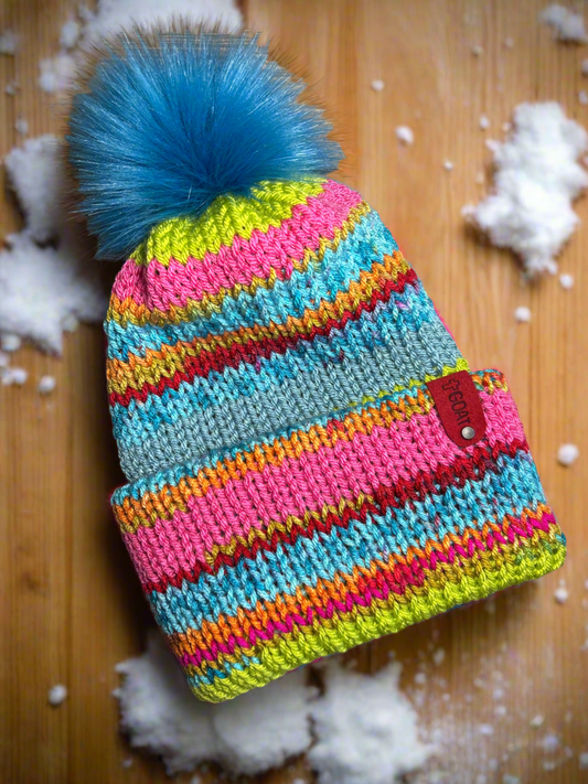 Handmade winter beanie child