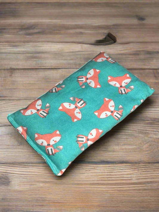 The Harlow Mini, Heat Therapy Bag, Foxes