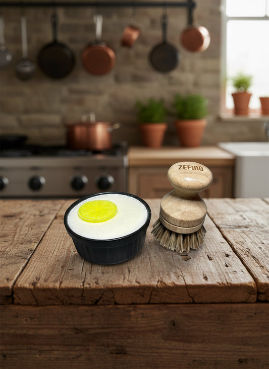 Solid Dish Soap Gift Set, Black