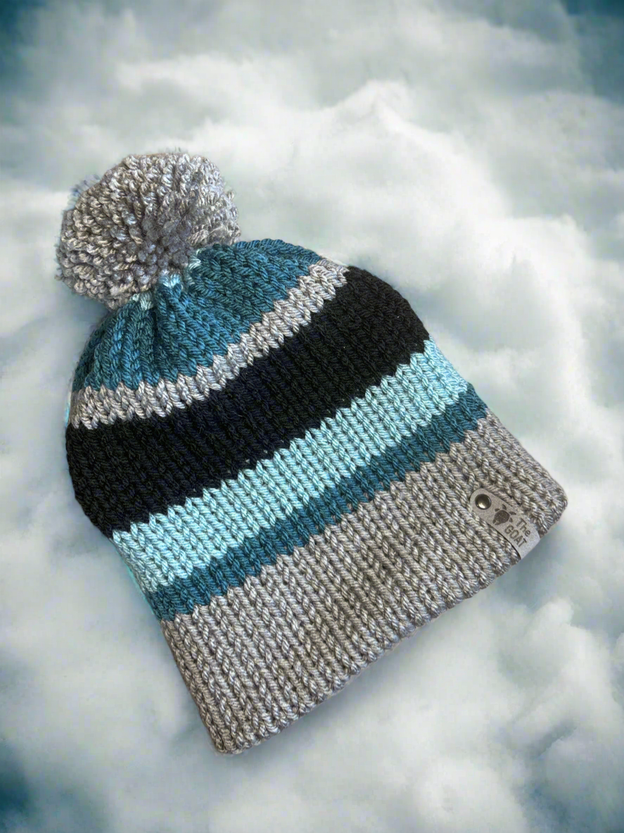 Handmade child winter beanie 