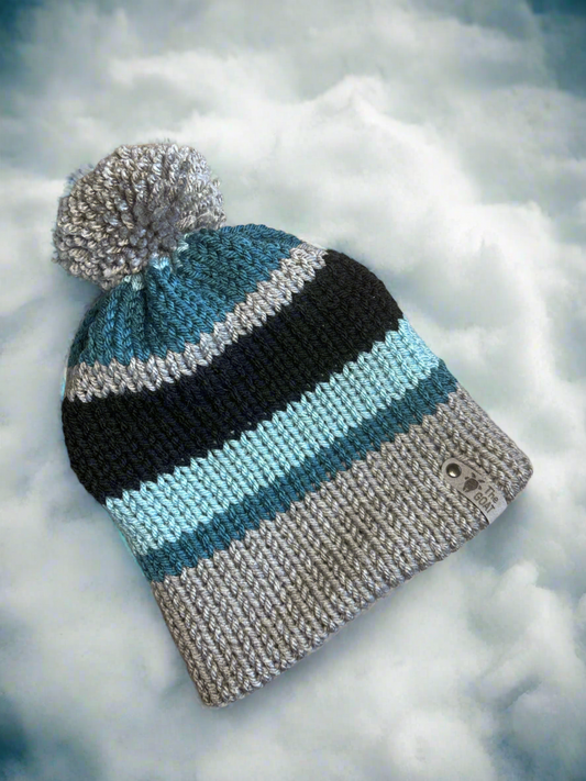 Handmade child winter beanie 