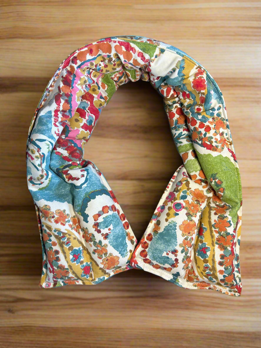 Therapeutic Neck Wrap, Pastel Art