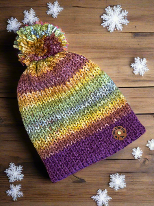 Bonfire Beanie, S Infant (Purple)