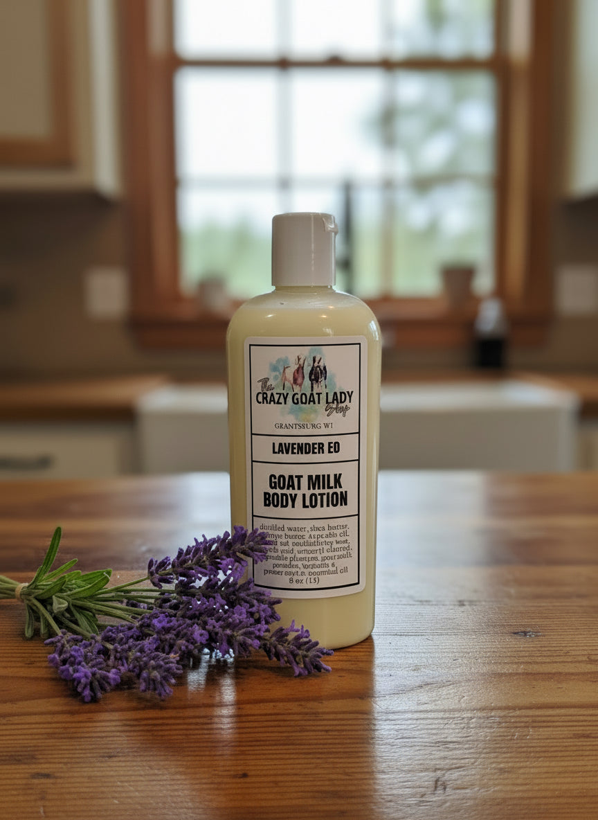 Goat Milk Lotion, Lavender