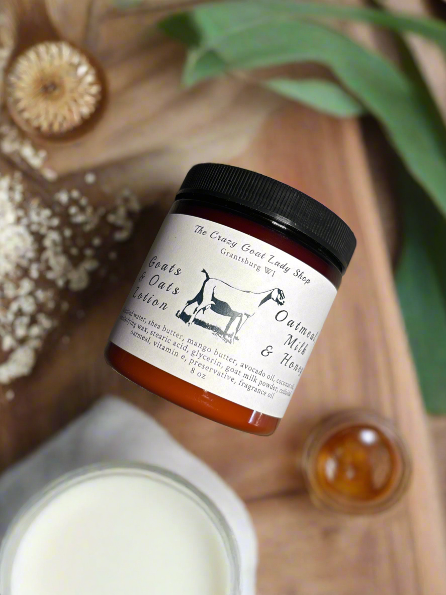 Goats & Oats Lotion, Oatmeal, Milk & Honey