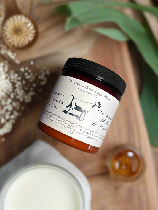 Goats & Oats Lotion, Oatmeal, Milk & Honey