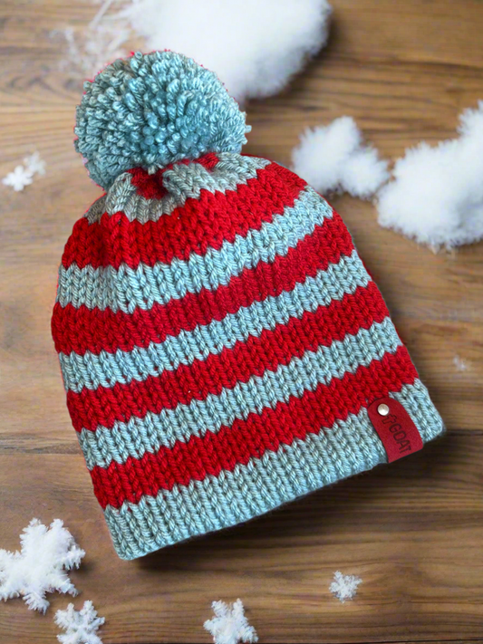 Bonfire Beanie, S Infant (stripe)