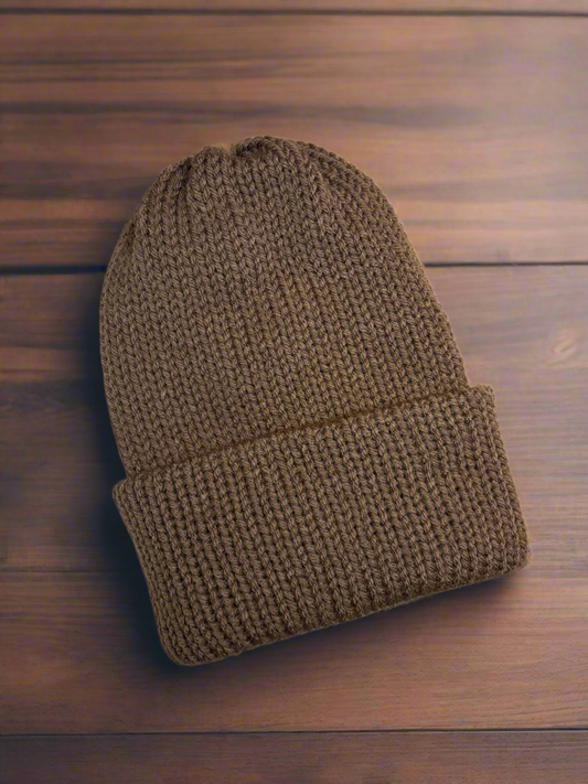 Beanie, Adult Mens (brown)