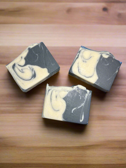 Goat Milk Soap, Black Tie