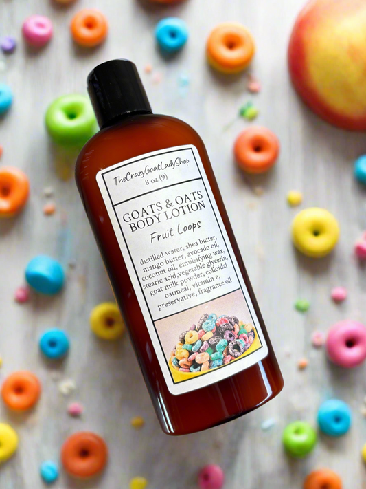 Goats & Oats Body Lotion, Fruit Loops