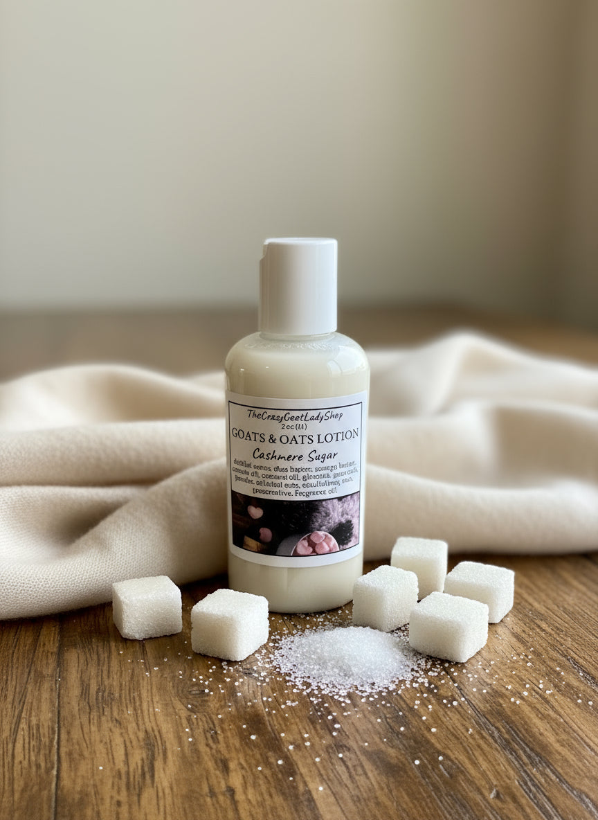 Goats & Oats Lotion Teaser Cashmere Sugar