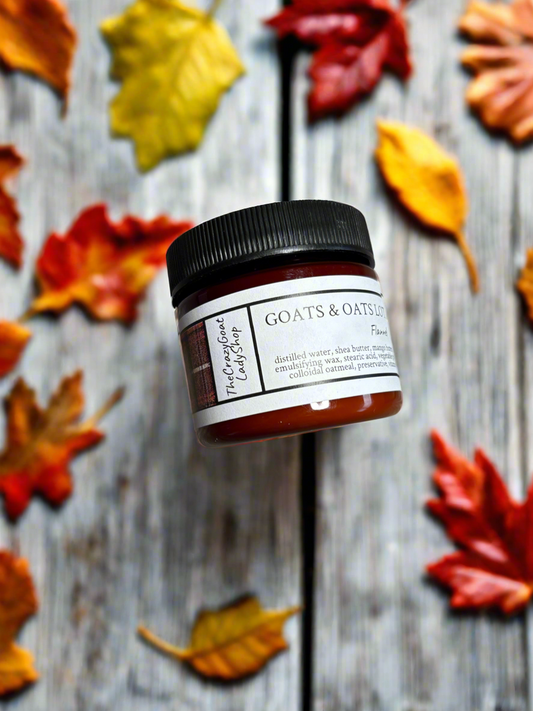 Goats & Oats Body Lotion Teaser, Flannel