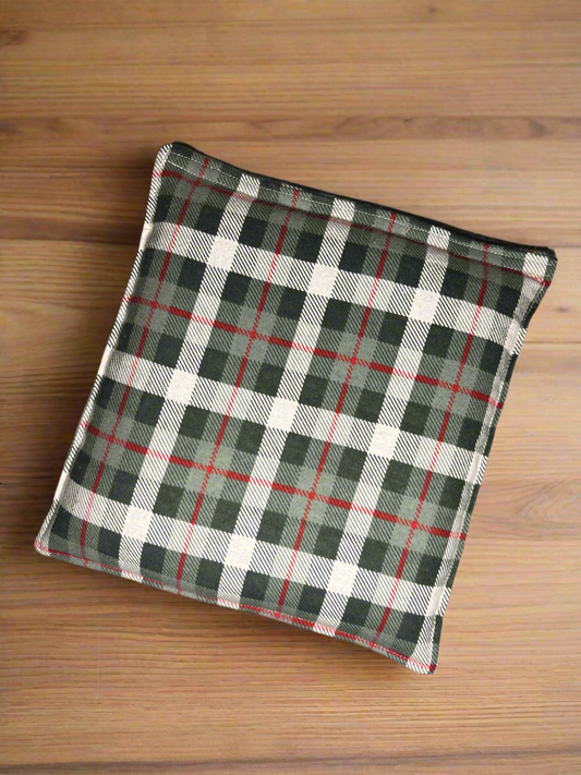 Therapeutuc Junior Bag, Green Plaid