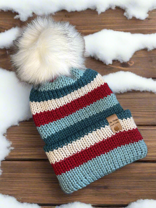 Handmade winter beanie 