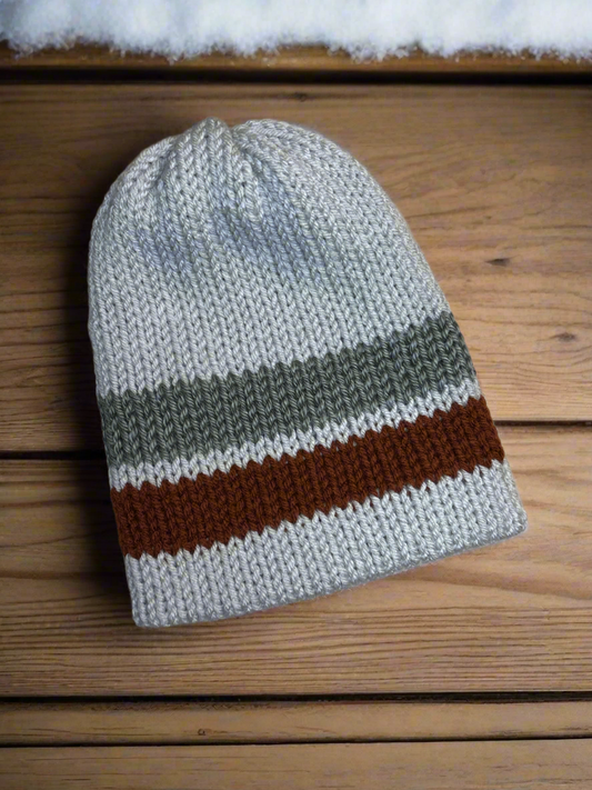 Bonfire Beanie, Child (boy, grey)