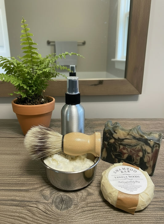 Men’s Shaving Gift Set, Vanilla Woods