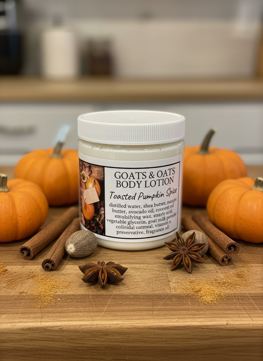 Goat milk lotion handmade 