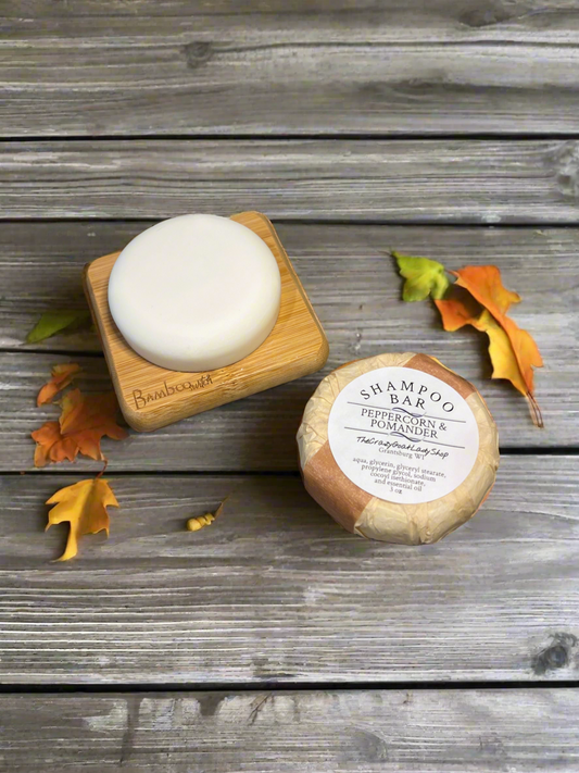 Shampoo Bar, Peppercorn & Pomander
