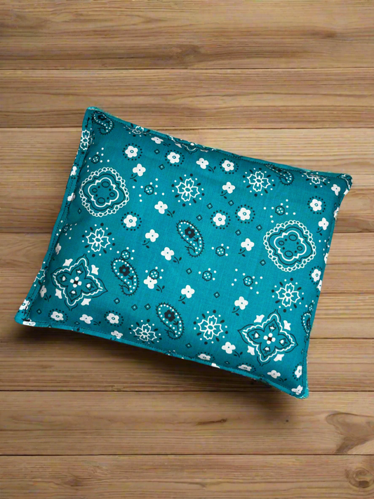 Therapeutic Junior Bag, Turquoise Bandana