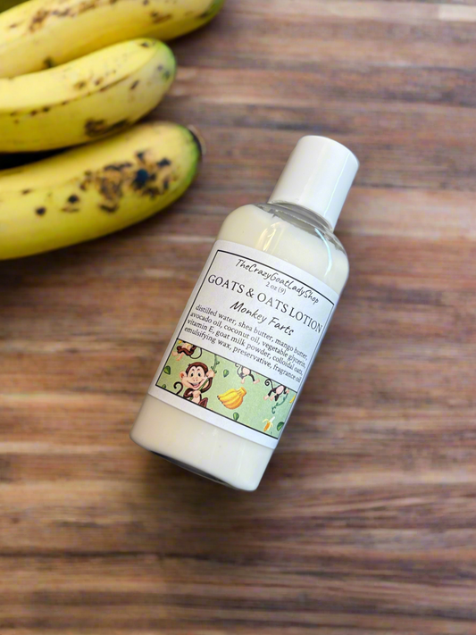 Goats & Oats Body Lotion Teaser, Monkey Farts