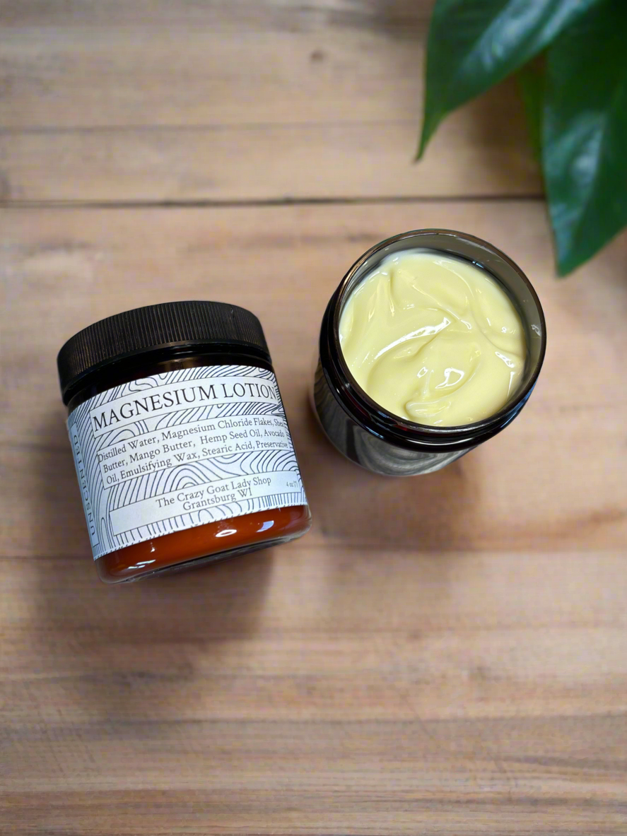 Unscented magnesium lotion